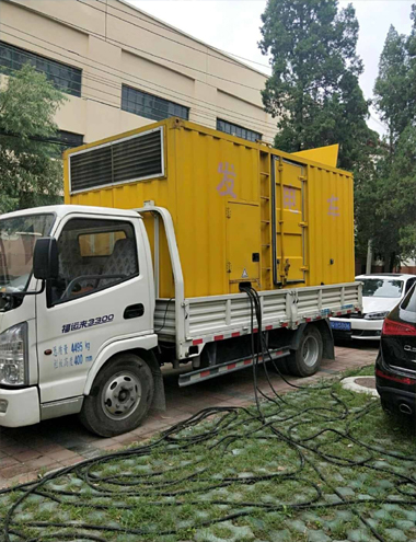 坡头镇发电车出租-柴油发电机组排烟系统设计要求及其考虑因素